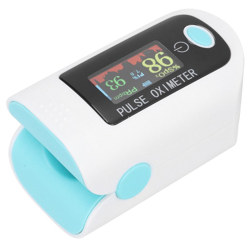 Fingertip Pulse Oximeter Digital OLED Blood Oxygen Saturation Monitor with