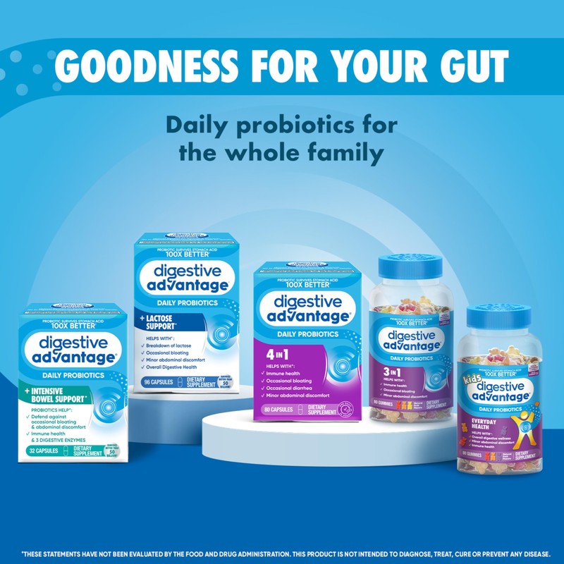 Digestive Advantage Lactose Defense Capsules (96 Count In A Box),