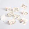 OXYLIPO Floral Thank You Cards with Envelopes, Set of 24,