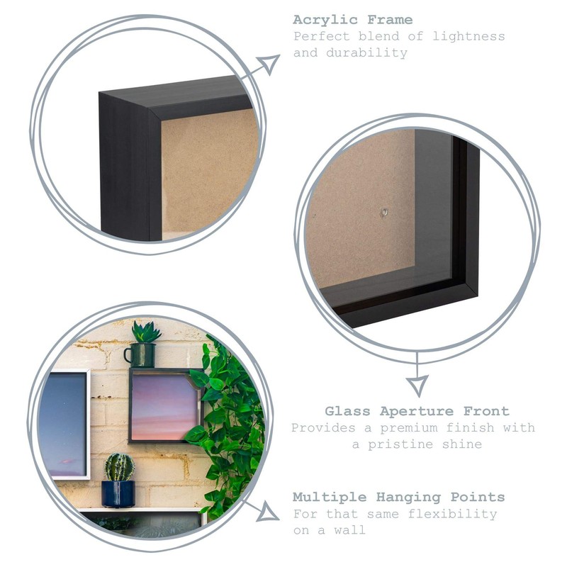 Nicola Spring 8 x 8 3D Shadow Deep Box Photo