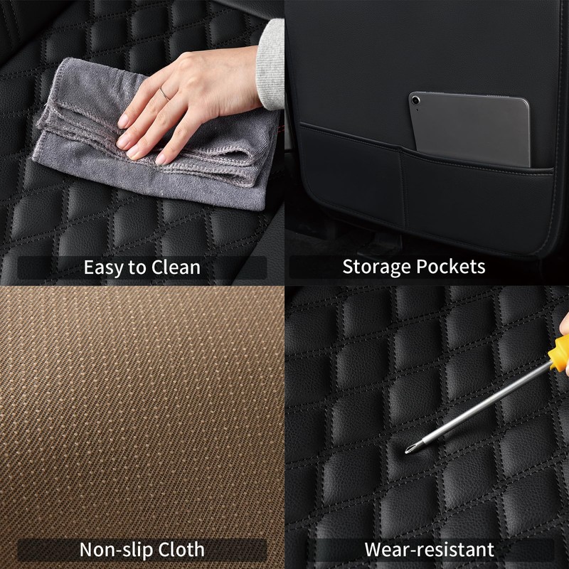 Silverado Sierra Seat Covers, for Truck Chevy Silverado GMC Sierra