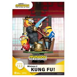 Minions: The Rise of Gru: Kung Fu DS-111 D-Stage Statue