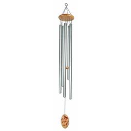 Sunset Vista Designs Silver Classic Wind Chime, Extra Large