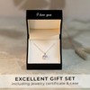 Heart Necklace for Women Sterling Silver 925 | Chain with