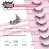 Natural Lashes Cateye False Eyelashes Wispy 12mm Cat Eyelashes Short