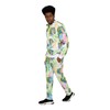 Men's Neon Jungle Tiger Track Suits 2 Piece Sweatsuit Set