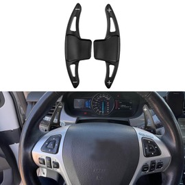 Sumaikeji Ford Explorer Steering Wheel Shift Extension Lever (Base/Limited/Platinum/Sport/XLT) - Black