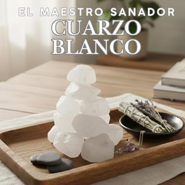 200 grs de Cuarzos Naturales, Cristales de Cuarzo Crudos, Virutas de Piedras y Minerales, para Proteccón, Energéticos, Salud, Fortuna, Amor. (Cuarzo Blanco)