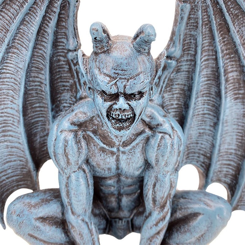 Romeeton Gargoyle Statue Resin Angel Sculpture Winged Devil Figure Craft