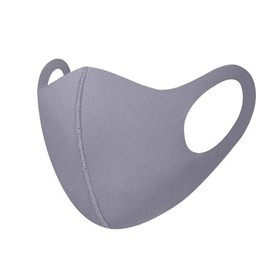 Komonee Adults Washable Reusable Grey Face Mask Dustproof Cloth Mouth Cover Covering For Men Women Outdoors Indoors Cycling Ski Protection (Pack Of 3)