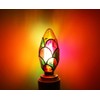 Greeogin Dimmable Stained Glass LED Edison Bulb, LED Color Bulb,C35