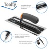 Toolty Ultra Flexible Plaster Finishing Skimming Trowel - Stainless Steel