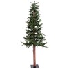 Vickerman 6' Unlit Alpine Artificial Christmas Tree with Cones and