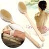 Cepillo Corporal En Seco Cerdas Naturales Mango Removible F