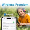 Laser Kids Bluetooth 5.4 Wireless Headphones with RGB Lights, Foldable,
