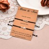Birthday Gifts for Mom Mother Son Bracelet Set for 2,