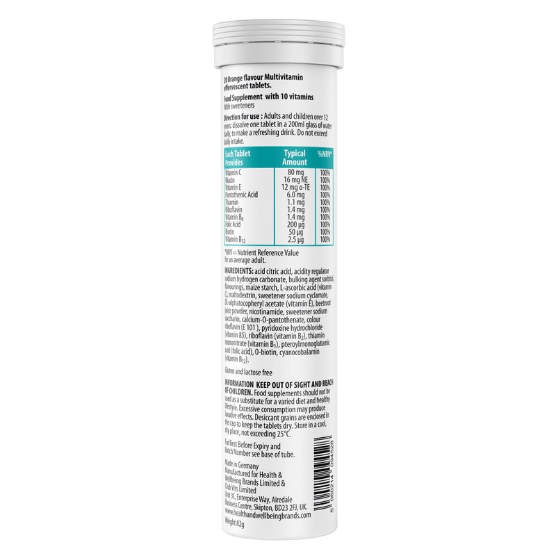 Effervescent Multivitamins - High Strength Multivitamin Tablets - Complete One