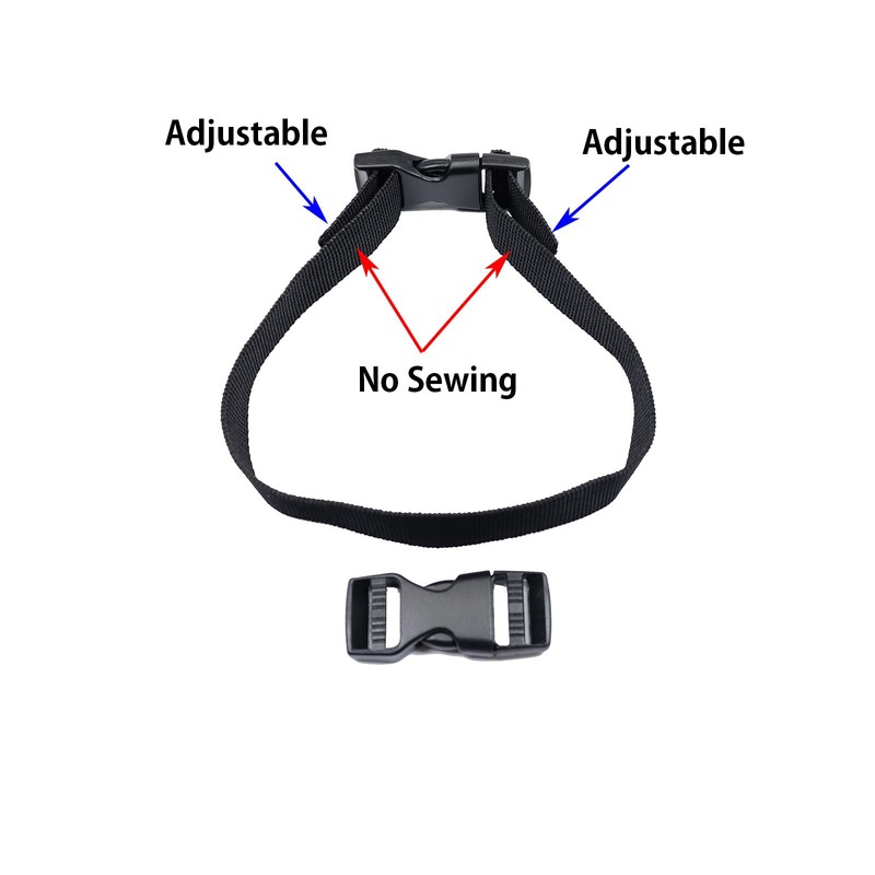 Plastic Side Release Buckle 20mm Heavy Duty Plastic Buckle Clips