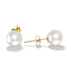 Amy & Annette 18K Gold Plated Cultured Pearl Earrings Set