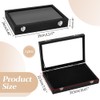 13.7 x 9.4 Inches Large Pin Display Case, Dustproof Pin