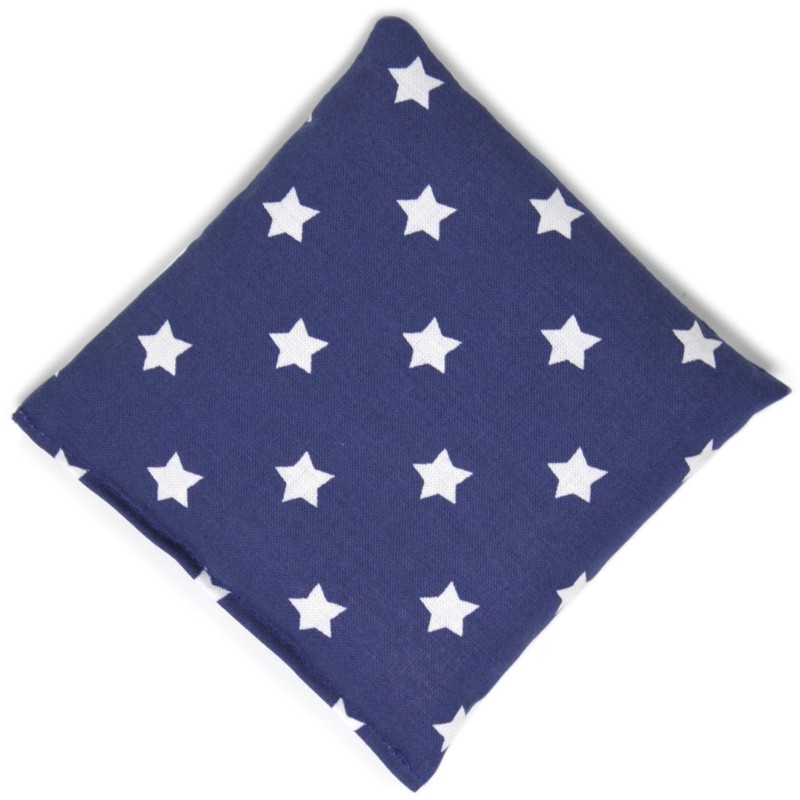 Rapeseed Cushion 12 x 12 cm Stars Blue - Heat