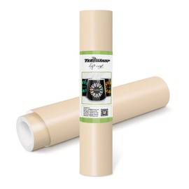TECKWRAP Permanent Adhesive Vinyl 12" x 10ft, Matte Beige