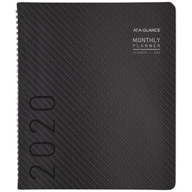 AT-A-GLANCE, Weekly/Monthly Planner, Graphite, Large (70260X4520)