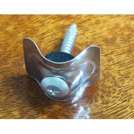 Wave Plate Screw for Wooden Base 5x35 [100-piece set for 32 waves] for Polycarbonate, Galvalume, and Other Corrugated Sheets (with Stainless Washer)