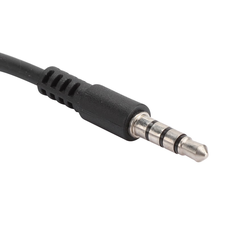 3.5mm Throat Mic Microphone Earphone PTT Adjustable Concealed Air Conduit