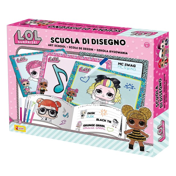 Lisciani 74211 LOL Surprise School Drawing, Multicolour