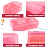 Pencil Box, Large Capacity Clear Pencil Case, 1 Pack Hard