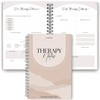 Therapy Notes Journal - Pre & Post Therapy Planner for