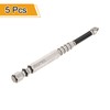 sourcing map 5pcs Phillips Screwdriver Bit PH2 Serrated Tip 1/4"