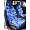 Carseatcover-UK BLUE Camouflage Waterproof Seat Covers for Cars, Vans, MPvs