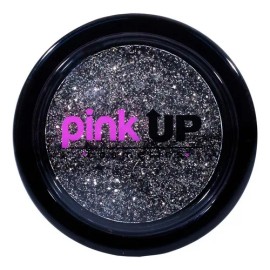 Pink Up, Glitter Compacto, Alta Adherencia, Textura Suave Color Metal