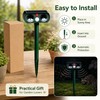 Solar Ultrasonic Animal Repeller for Outdoor Use – Motion Sensor