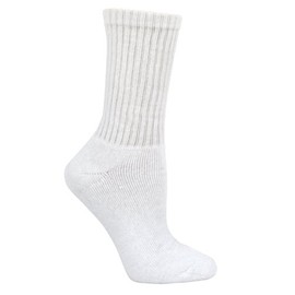 Fruit of the Loom Women's Casual Socks, White