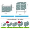 1 PC Bunk Bed Curtain Single Sleeper Bed Canopy Dustproof