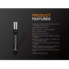FENIX LD02 V2.0 XQ-E HI LED Flashlight, 70 Lumens Brightness,