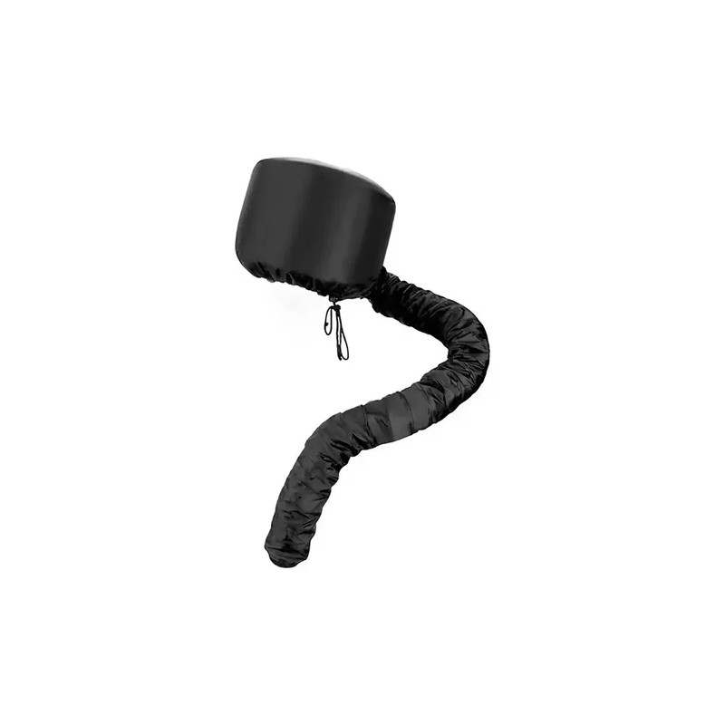 Calentadores Negros Para Cabello Con Gorra Térmica