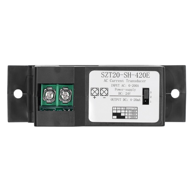 AC Current Converter Transmitter Transducer Industrial Supplies 0‑200A SZT20‑SH‑420E