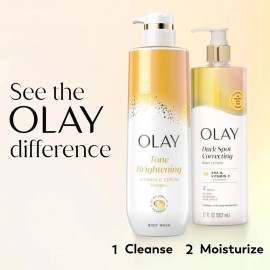 Olay 2 Pack Olay Dark Spot Correcting Body Lotion with Vitamin C Niacinamide 17 Oz Ea