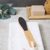 Urbana Spa Prive Wooden Foot File, Natural Beach Wood Exfoliating