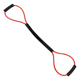 Fancyes Elastic Resistance Bands Pull Rope Agility Training for Shadow Boxing Punching Arm, Red 20LB