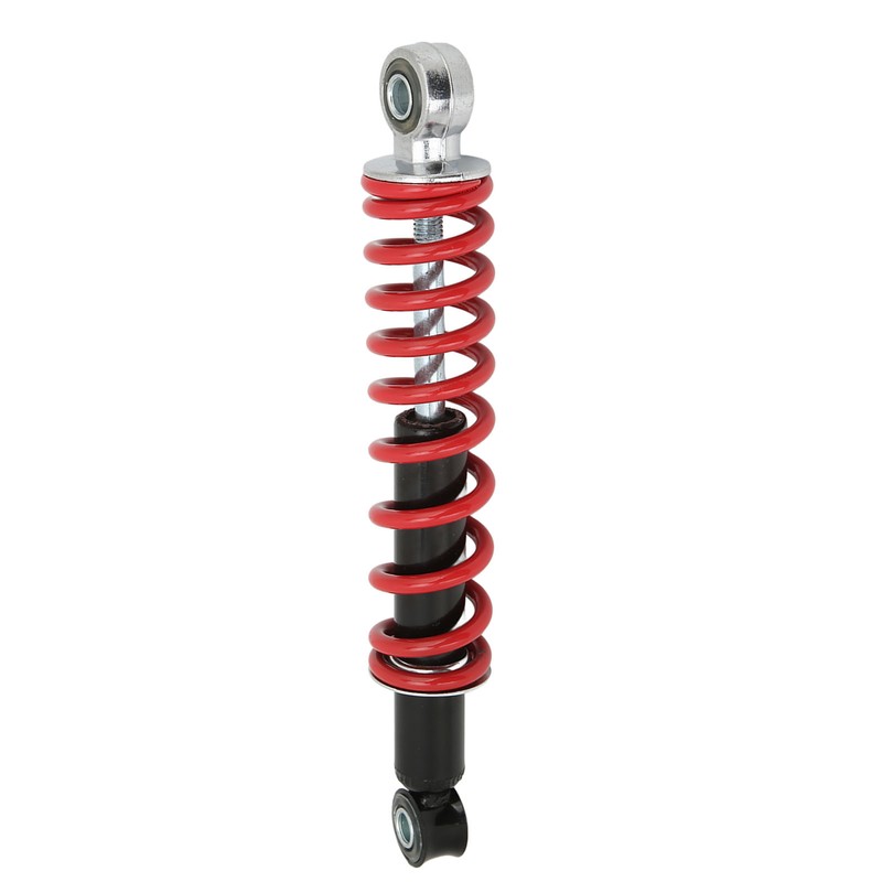 250mm/9.8in Motorcycle Shock Absorber with Red Spring Universal for 50cc‑125cc