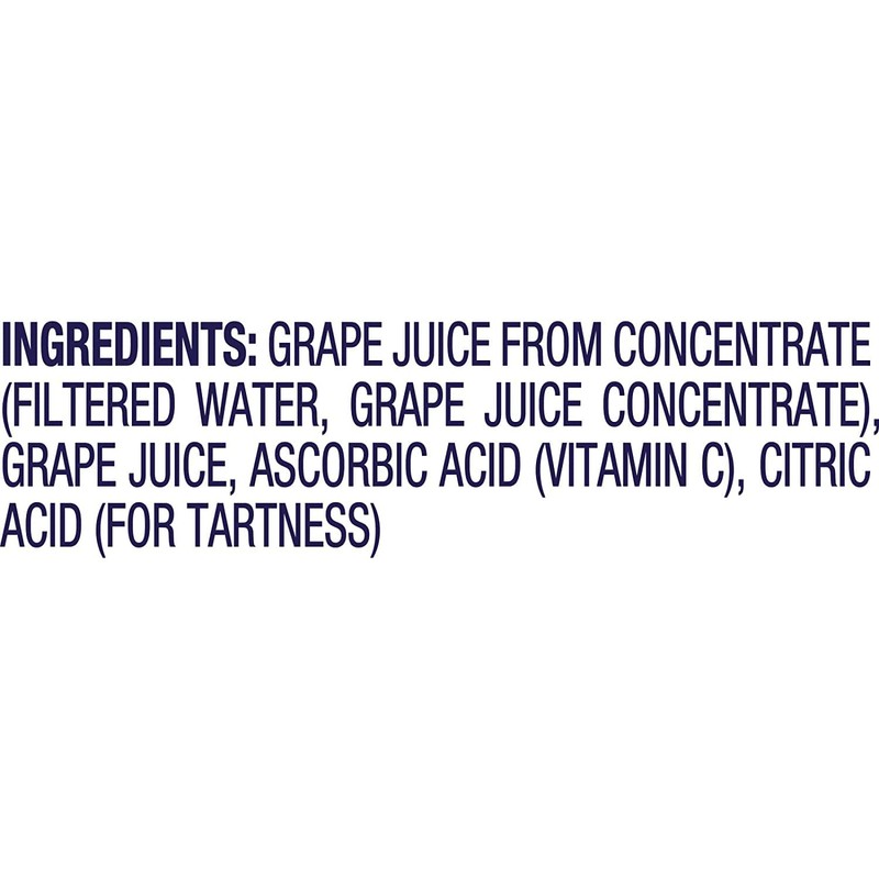 Welch's 100% Grape Juice, 6-10 oz. Cans (Pack of 4)