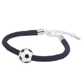 THETAG Football Bracelet Minimal Braided Chain Simple Hook Men Boys Teens