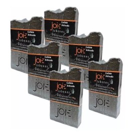 Be Joie Paquete (6) Jabón Artesanal Vegano De Carbón Activado