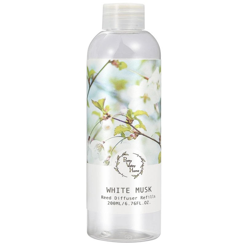 Pretty Valley Home Reed Diffuser Refill (White Musk)