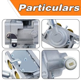 LEVANLIGHTING Carb Carburetor Compatible with Gasket for John Deere D125, D130, D140, D150, D170, LA135, LA145, LA155 and LA165 tractors Replaces#795967